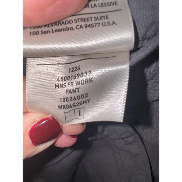 Ariat FR Relaxed M4 DuraLight Ripstop Flame Resistant Pant Gray Jeans Workwear - Picture 13 of 13